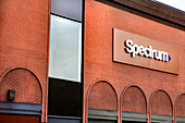  Spectrum-Store, Gebäudeaußenseite, New York City, New York, USA 