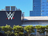 World Wrestling Entertainment (WWE), American professional wrestling and entertainment company, global headquarters, building exterior, Stamford, Connecticut, USA 