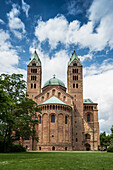 Kaiserdom, Dom St. Maria und St. Stephan, UNESCO-Weltkulturerbe, Speyer, Rhein, Rheinland-Pfalz, Deutschland