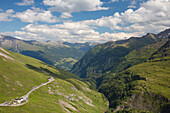 Moelltal, Blick ins Tal, Nationalpark Hohe Tauern, Kärnten, Österreich