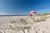 Strand bei Sandhammaren an der Ostsee, Skane, Schweden