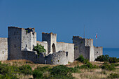  City wall, Visby, Gotland Island, Sweden 