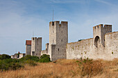  City wall, Visby, Gotland Island, Sweden 