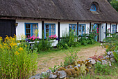  Old half-timbered house, Knaebaeckshusen, Scania Province, Sweden 