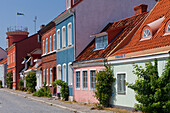  Historic houses, Ystad, Skane, Sweden 