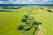  Natural stream of Klingavaelsan, Skane, Sweden 