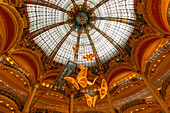 Kuppel, Jugendstil, Kaufhaus Galeries Lafayette, Paris, Île-de-France, Frankreich, Europa