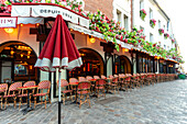 Restaurant, Montmartre, Paris, Region Île-de-France, Frankreich, Europa