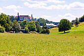  Burgrain Castle above the Isental near Isen in Upper Bavaria 