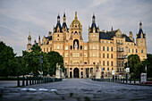 UNESCO Welterbe "Residenzensemble Schwerin", Schloss Schwerin, Mecklenburg-Vorpommern, Deutschland, Europa