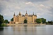 UNESCO Welterbe "Residenzensemble Schwerin", Schloss Schwerin, Mecklenburg-Vorpommern, Deutschland, Europa