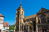  St. Martin&#39;s Cathedral, Colmar, Alsace, Bas-Rhin, France 