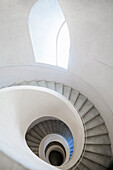 Wendeltreppe Neubau, Museum Unterlinden, Musée Unterlinden, Colmar, Elsass, Grand Est, Frankreich