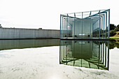  Art Museum and Langen Foundation, architect Tadao Ando, near Neuss, Rhineland, North Rhine-Westphalia, Germany 