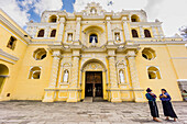 church of the convent of La Merced, Ultrabarroco guatemalteco, siglo XVI,  Antigua Guatemala, department of Sacatepéquez, Guatemala