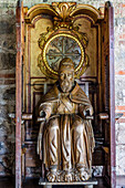 Image of the eternal father, carved in cedar wood, 17th century, former Convent of Santo Domingo, Antigua Guatemala, Sacatepéquez department, Guatemala