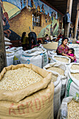 vegetables, market of the historical center, Chichicastenango, municipality of the department of El Quiché, Guatemala, Central America