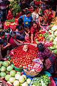  Traditioneller Markt, Chichicastenango, Quiché, Guatemala, Mittelamerika 