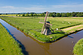  Honigflether Schoepfmuehle is the last of its kind in Northern Germany, Schleswig-Holstein, Germany 