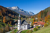 Pfarrei St. Andreas, Maria Gern, Berchtesgaden, Bayern, Deutschland