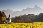 Pfarrei St. Andreas, Maria Gern, Berchtesgaden, Bayern, Deutschland