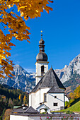 Pfarrei St. Sebastian, Ramsau, Berchtesgaden, Bayern, Deutschland