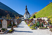 Pfarrei St. Sebastian, Ramsau, Berchtesgaden, Bayern, Deutschland