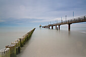  Zingst pier, Fischland-Darss-Zingst, Mecklenburg-Western Pomerania, Germany 