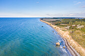 Steilküste bei Wustrow, Fischland, Mecklenburg-Vorpommern, Deutschland