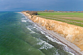 Steilküste bei Wustrow, Fischland, Mecklenburg-Vorpommern, Deutschland