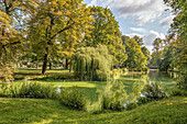  Park at the Castle Pond Chemnitz, Saxony, Germany 