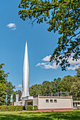  Cosmonaut Center “Sigmund Jähn” in the Küchwaldpark in Chemnitz, Saxony, Germany 