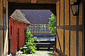 Den Gamle By or The Old Town, open air town museum that consists of 75 historical buildings collected from 20 townships in all parts of the country (originally erected between 17th and 20th century), Aarhus, Jutland Peninsula, Denmark, Northern Europe