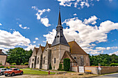  The Church of Notre-Dame in Alluyes, Centre-Val de Loire, France, Europe 