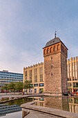 Roter Turm von Chemnitz, Sachsen, Deutschland