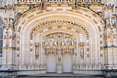 Portal zur Klosterkirche des Königlichen Kloster Brou in Bourg-en-Bresse, Frankreich, Europa