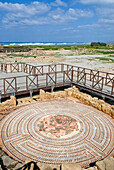 mosaics of the House of Thesee,Paphos,Cyprus,Eastern Mediterranean Sea island,Eurasia