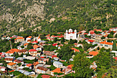 Pedoulas a village in the Troodos Mountains,Cyprus,Eastern Mediterranean Sea