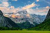 Eng Alm, Ahorn, Großer Ahornboden, Enting, Berge, Risstal, Alpen, Österreich, Deutschland, Europa