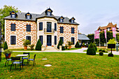  Museum Villa du Temps retrouvé (retrouve) in Cabourg on the Flower Coast (Côte Fleurie, Cote Fleurie) in the Calvados department in the Normandy region of France 