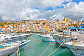   Hafen von Sciacca, Sciacca, Bezirk Agrigento, Sizilien, Italien\n\n 