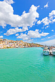 View of Sciacca harbour, Sciacca, Agrigento district, Sicily, Italy\n\n