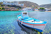 Fischerboot, Heronissos, Insel Sifnos, Kykladen, Griechenland