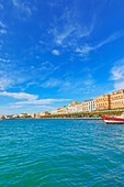 Ortygia historic district seafront, Ortygia, Syracuse, Sicily, Italy