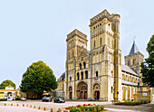 Kirche Église Sainte-Trinité (Sainte-Trinite, Abbatiale de la Trinité, Abbaye aux Dames) am Place Reine Mathilde in Caen im Département Calvados in der Region Normandie in Frankreich