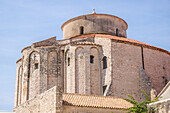  Zadar, Roman Catholic Church of Saint Donatus from Byzantine period, Dalmatia, Adriatic Sea, Croatia, Mediterranean Sea 