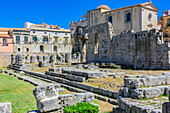 Tempel von Apollo in Syrakus, Sizilien, Itlaien