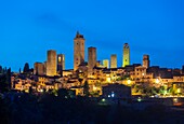  San Gimignano, Siena, Toskana, Italien 