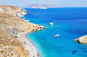 Katergo beach, Folegandros Island, Cyclades Islands, Greece