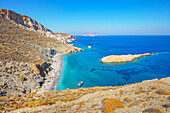  Strand von Katergo, Insel Folegandros, Kykladen, Griechenland 